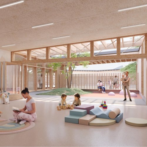 Construction d'une crèche et d'un restaurant scolaire - Marignier (74)