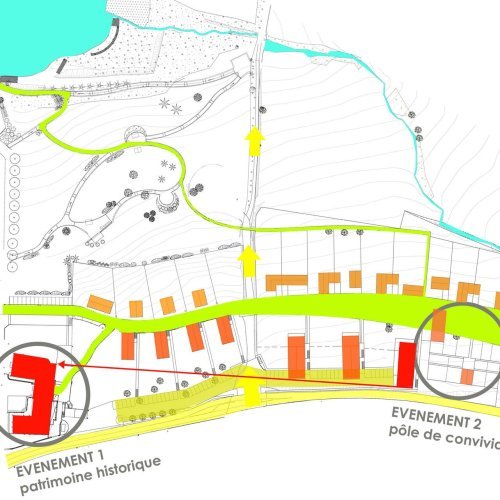 Projet urbain au hameau du château - La Bauche (73)