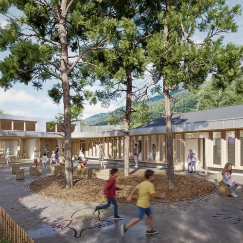 Réhabilitation d'une cantine et construction d'un centre de loisirs et d'une bibliothèque - Echenevex (01)